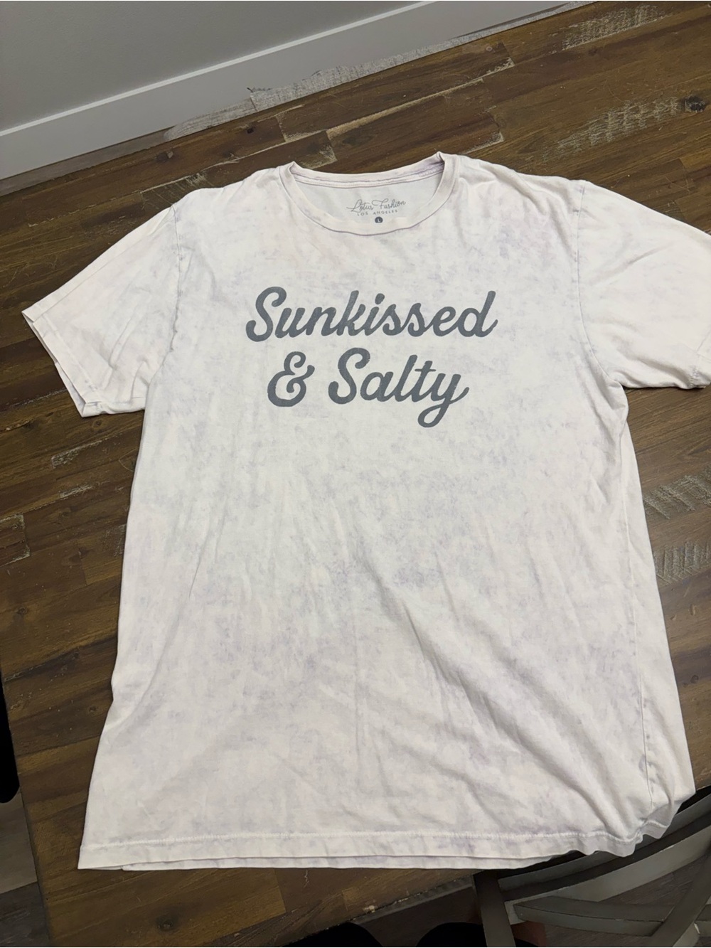 Sunkissed & Salty Woman’s Graphic Tee - Gray